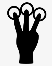 Finger Hand Tap Gestureworks - Sign, HD Png Download, Transparent PNG