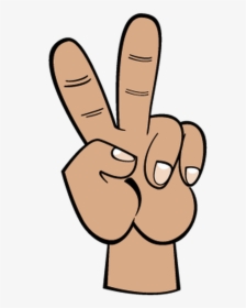Victory Sign Clipart, HD Png Download, Transparent PNG