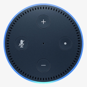 Echo Dot Png - Amazon Echo Dot Top, Transparent Png, Transparent PNG