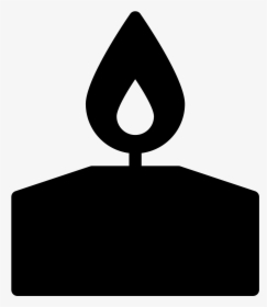 Spa Candle Filled Icon - Sign, HD Png Download, Transparent PNG