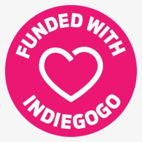 Funded With Indiegogo Badge, HD Png Download, Transparent PNG