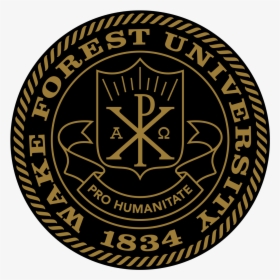 Wake Forest University Seal, HD Png Download, Transparent PNG
