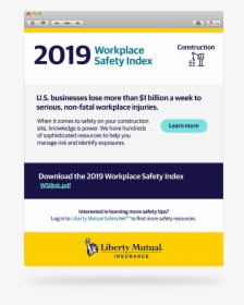 Customer Safety Training Site - Liberty Mutual, HD Png Download, Transparent PNG