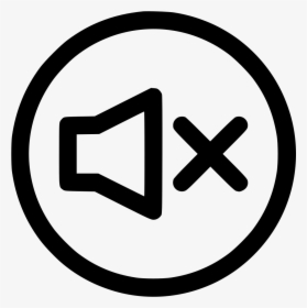 Audio Volume No Speaker Mute Sound - Social Media Icon Facebook, HD Png Download, Transparent PNG