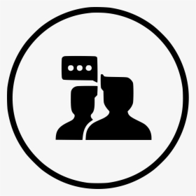 Group Talk Discussion Chat Communication Svg Png Icon - Portable Network Graphics, Transparent Png, Transparent PNG