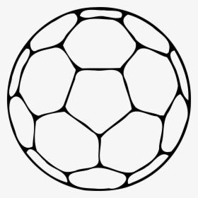 Handball Clip Arts - Outline Of Football, HD Png Download, Transparent PNG
