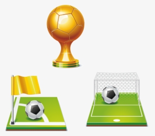 Vector Royalty Free Stock Ball Vector Motion - Soccer Game Vector Icon, HD Png Download, Transparent PNG
