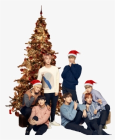 Bts Christmas Pictures 2017, HD Png Download, Transparent PNG