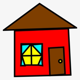 Cartoon Square House, HD Png Download, Transparent PNG