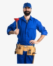 Plumber And Trade Contractors Management Software - Plumber Thumbs Up, HD Png Download, Transparent PNG