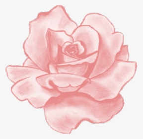 Pink Rose Clipart Png Tumblr - Pink Flower Aesthetic Stickers, Transparent Png, Transparent PNG