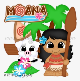 Princess Moana - Cartoon, HD Png Download, Transparent PNG