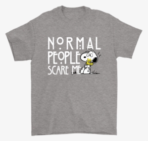 American Horror Story Normal People Scare Me Snoopy - Active Shirt, HD Png Download, Transparent PNG