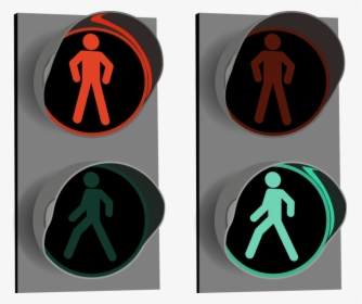 Traffic Light,traffic Sign,sign - Traffic Light Pedestrian Png, Transparent Png, Transparent PNG