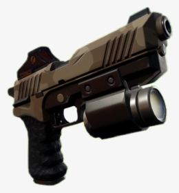 #fortnite #pistol #gun #game #games #gamer #gamers - Pistol With A Flashlight Fortnite, HD Png Download, Transparent PNG