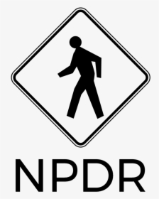 Street Sign Walking Man, HD Png Download, Transparent PNG