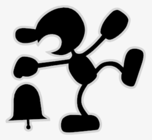 Super Smash Bros - Ssbb Mr Game And Watch, HD Png Download, Transparent PNG