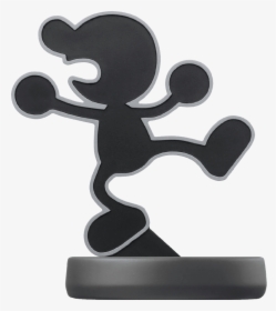 Game & Watch - Mr Game And Watch Amiibo Png, Transparent Png, Transparent PNG