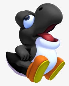 Baby Yoshi Clipart , Png Download - Black Baby Yoshi, Transparent Png, Transparent PNG