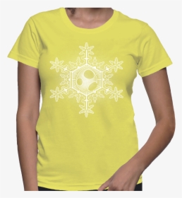 Yoshi Egg Snowflake T-shirt - Shirt, HD Png Download, Transparent PNG