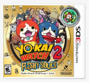 Yo Kai Watch 2 Bony Spirits 3ds, HD Png Download, Transparent PNG