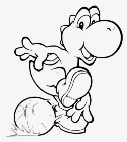 Free Printable Yoshi Coloring Pages For Kids Yoshi - Printable Yoshi Coloring Pages, HD Png Download, Transparent PNG