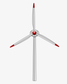 Wind Turbine, Power, Turbine, Wind, Windmill - Wind Turbine Clipart Gif, HD Png Download, Transparent PNG