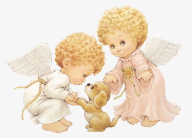 Puppy Clipart Angel - Puppy Angels, HD Png Download, Transparent PNG