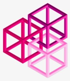 #geometrical #shapes #figuras #geométricas #cubos #cubes - Geometry Clipart, HD Png Download, Transparent PNG