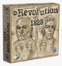 Rev 1828 3d Box Rgb 800px - Revolution Of 1828 Board Game, HD Png Download, Transparent PNG