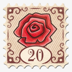 Stamp Beauty Beast Red - Trolls Stamp, HD Png Download, Transparent PNG