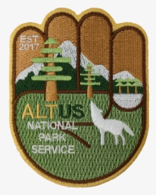Altnps Iron-on Embroidered Patch - Emblem, HD Png Download, Transparent PNG