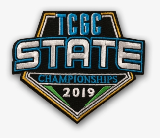 2019 Tcgc State Championships Patch - Emblem, HD Png Download, Transparent PNG