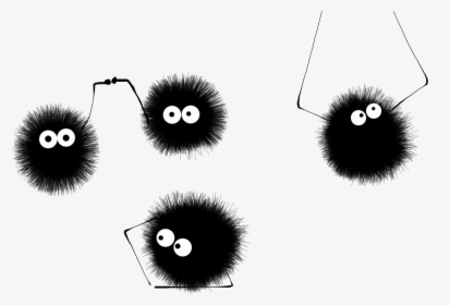 Soot Sprites Made With Sketchpad - Spirited Away Soot Png, Transparent Png, Transparent PNG