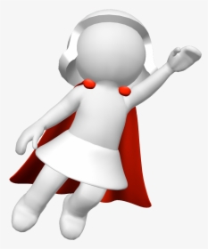3d White People Woman, HD Png Download, Transparent PNG