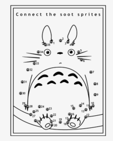 Totoro Connect The Dots, HD Png Download, Transparent PNG
