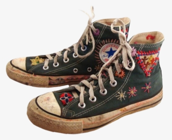 Embroidered Converse, HD Png Download, Transparent PNG