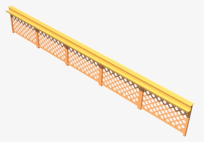 Baranda De 915mm Con Listones Diagonales En Ambos Sentidos - Handrail, HD Png Download, Transparent PNG