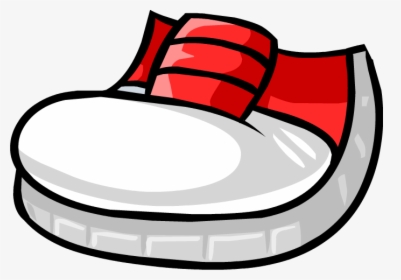 Red-sneakers1 - Zapatos De Club Penguin, HD Png Download, Transparent PNG