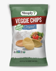 Simply 7 Veggie Chips Ranch - Simply 7 Veggie Chips, HD Png Download, Transparent PNG