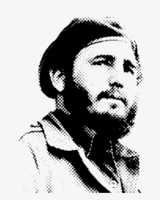 Fidel Castro Black And White, HD Png Download, Transparent PNG