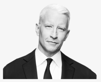 Anderson Cooper - Anderson Cooper Black And White, HD Png Download, Transparent PNG