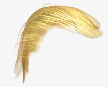 Donald Trump Wig Png - Blond Hair Png Trump, Transparent Png, Transparent PNG