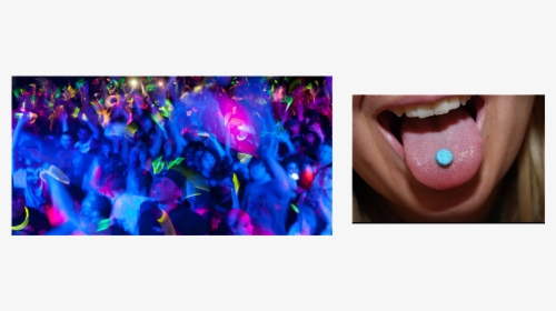 Molly Ecstasy Mdma Abuse - Tongue, HD Png Download, Transparent PNG