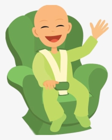 Drawing Child Safety Seat Illustration - Baby Car Seat Png, Transparent Png, Transparent PNG