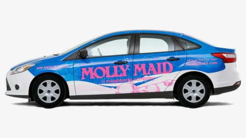 Molly Maid Car - Molly Maid Lexington, HD Png Download, Transparent PNG