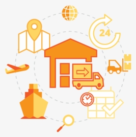 Smart Supply Chain Icon, HD Png Download, Transparent PNG