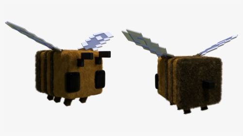 Fluffy Bee Minecraft, HD Png Download, Transparent PNG