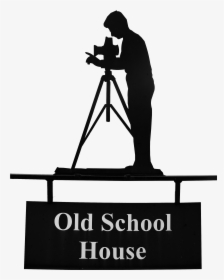 The Old School House - Silhouette, HD Png Download, Transparent PNG