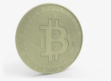 Bitcoin High Detailed Design For 3d Machining - Coin, HD Png Download, Transparent PNG